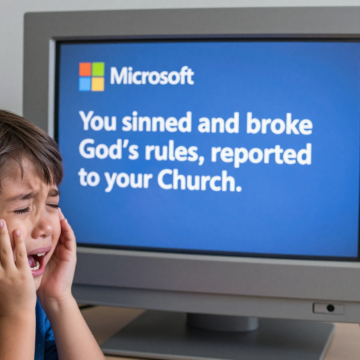 ΑΠΟΚΛΕΙΣΤΙΚΟ: Κρυφό λογισμικό της Microsoft στα windows εντοπίζει παιδάκια που επιδίδονται σε αμαρτωλές πράξεις και ενημερώνει την Εκκλησία.